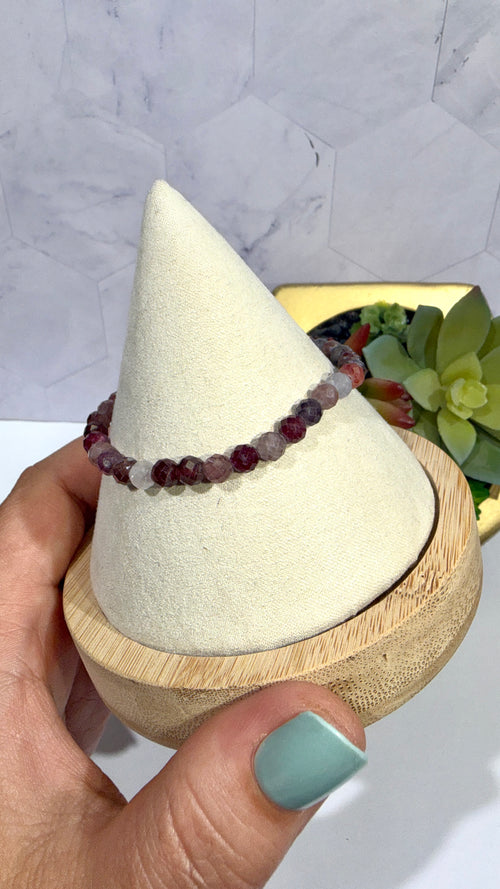 5mm Faceted Spinel Bracelet