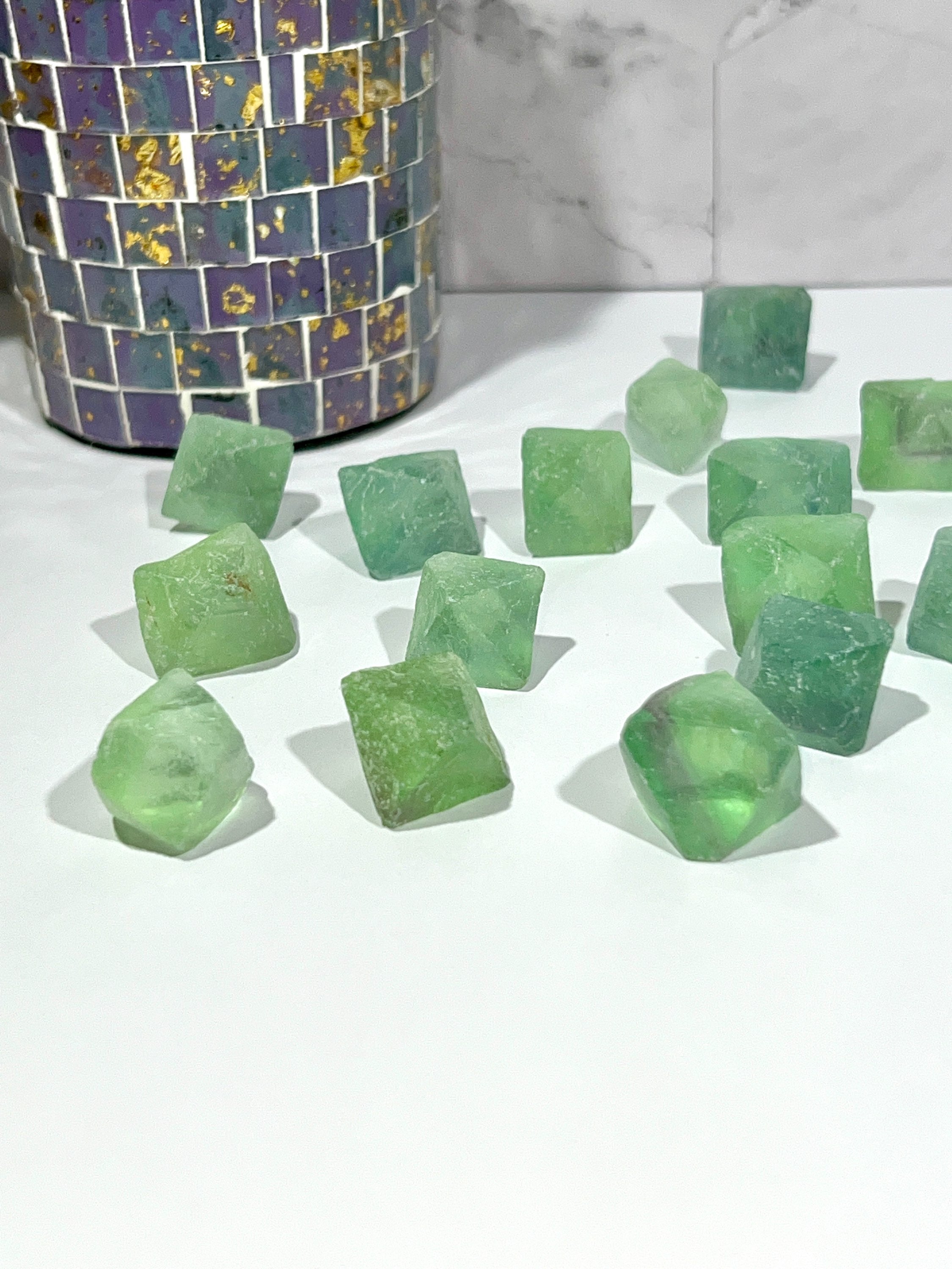 Fluorite Octahedron