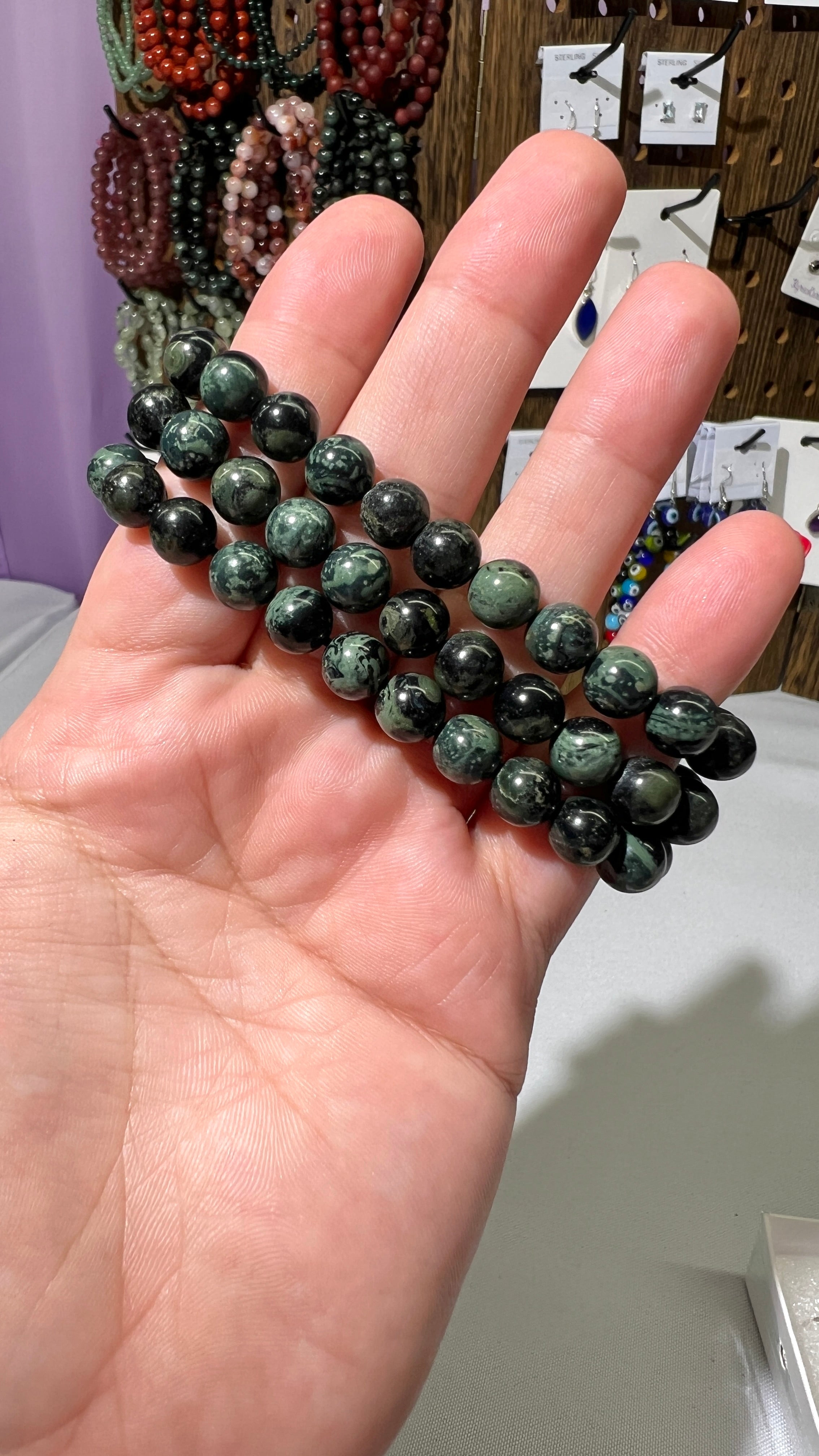 Kambaba Jasper 8mm Bracelet