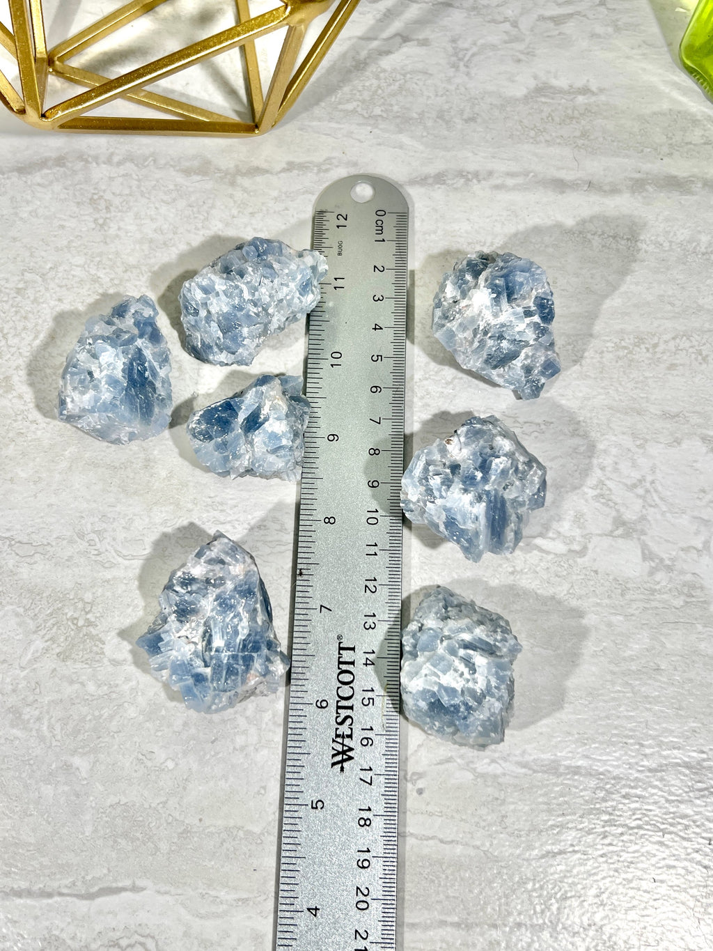 Blue Calcite Natural Chunk