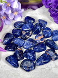 Sodalite Tumbles | Throat Chakra
