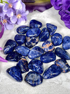 Sodalite Tumbles | Throat Chakra