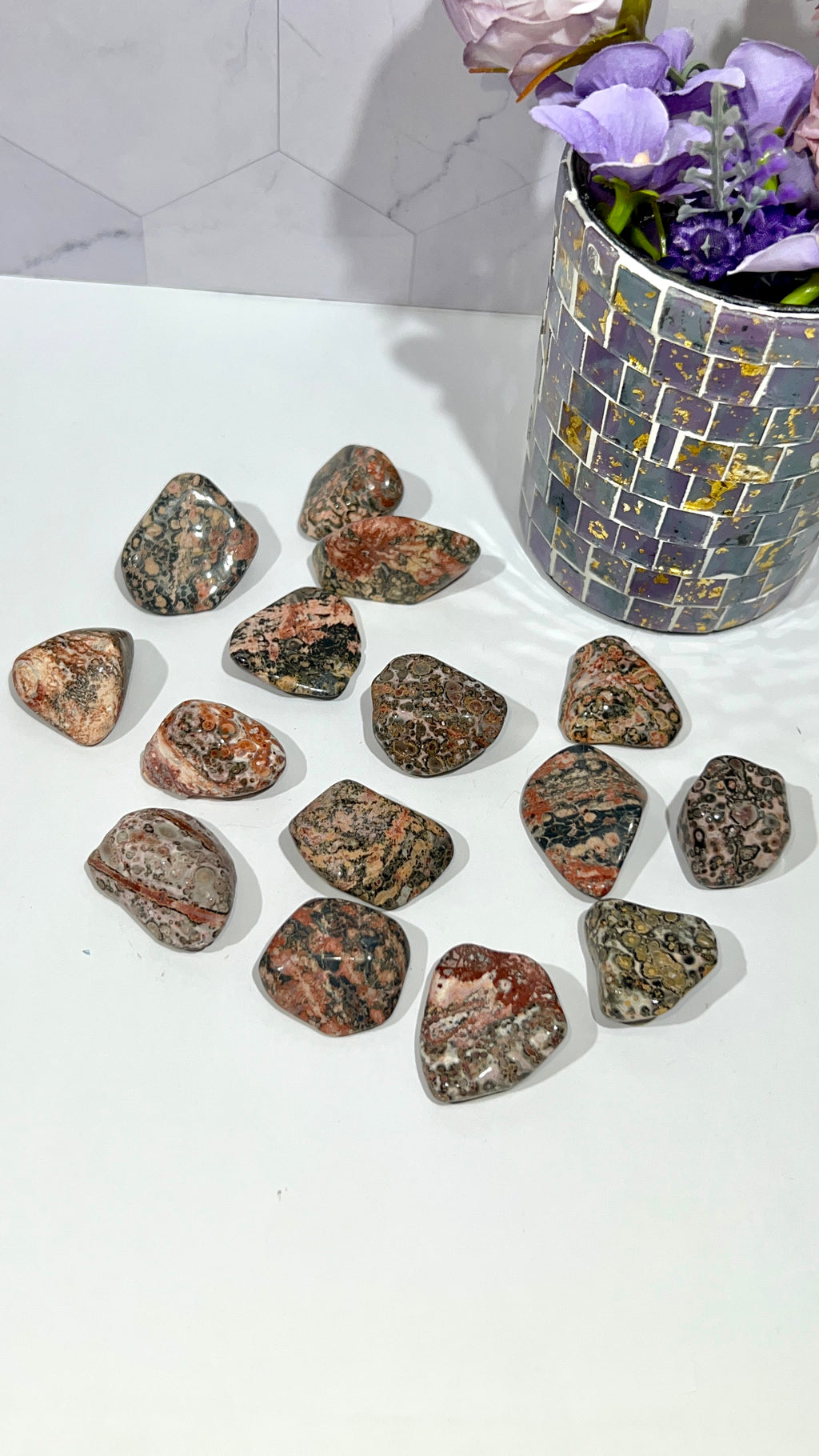 Leopardskin Jasper Tumble