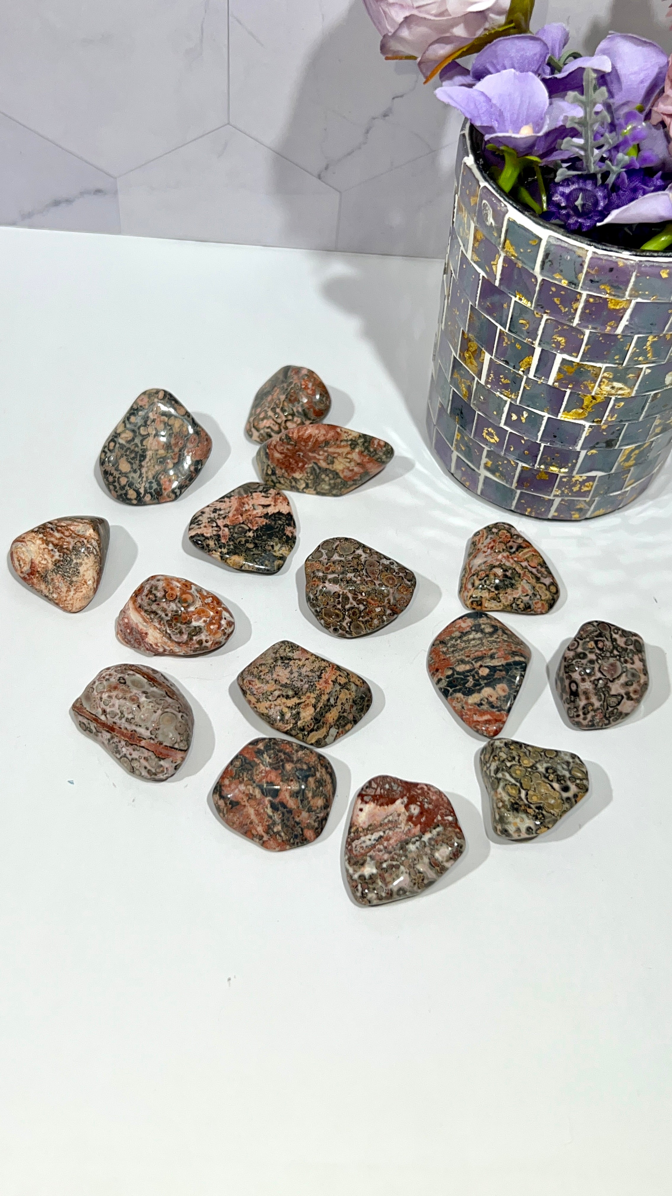 Leopardskin Jasper Tumble