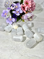 Selenite (Satin Spar) Tumbles