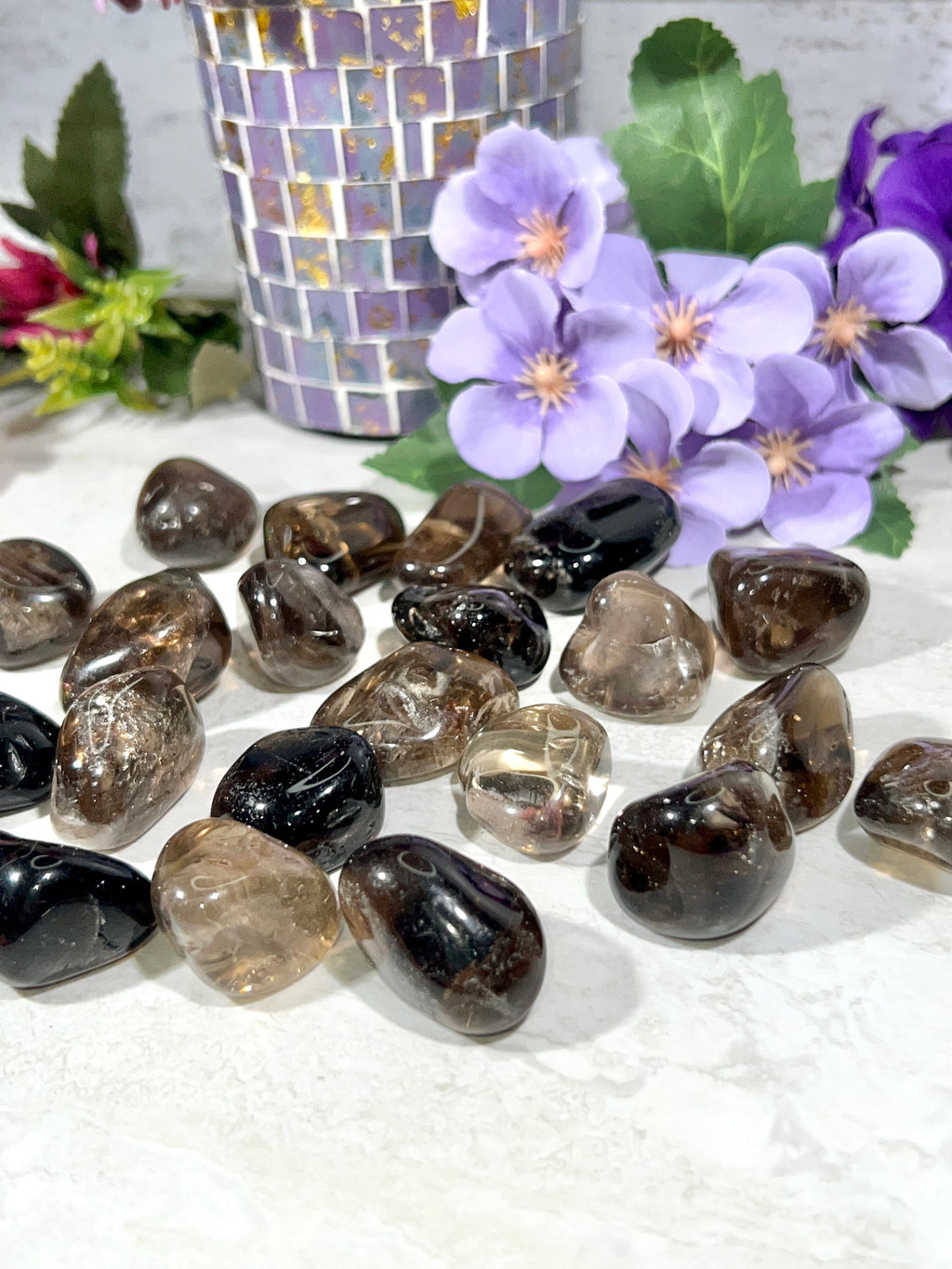 Smoky Quartz Tumbles