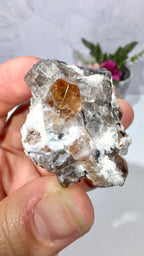 Topaz with Smoky Quartz