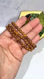 6mm Calligraphy Stone Bracelet