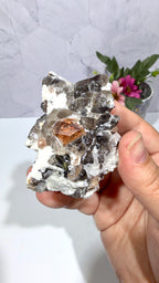 Topaz with Smoky Quartz