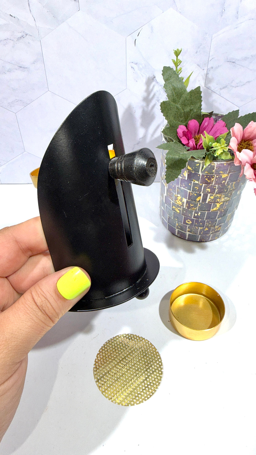 Tea Light Resin Incense Burner