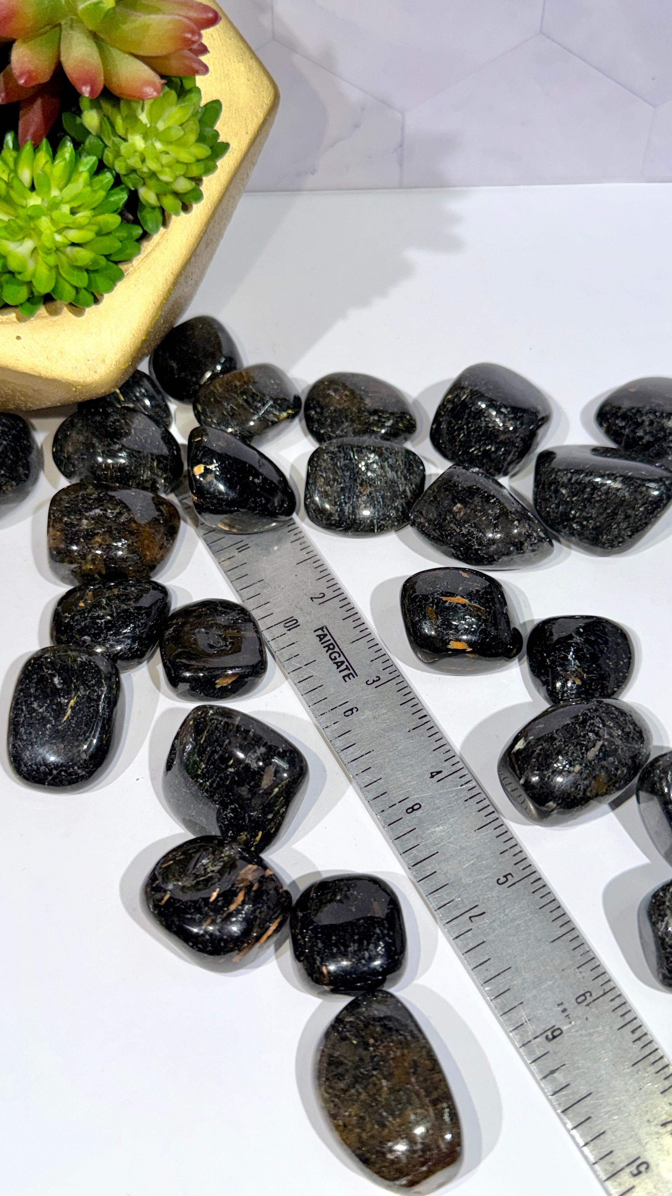 Genuine Nuummite Tumble