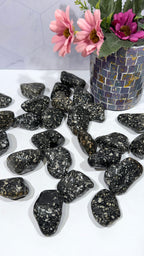 Guinea Fowl Jasper Tumble
