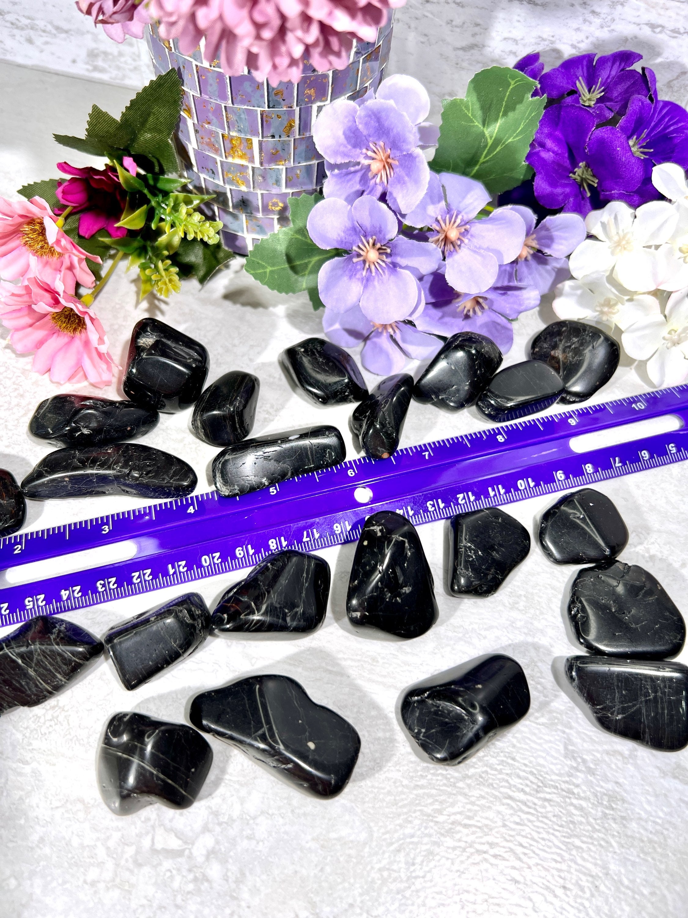 Black Tourmaline Tumble
