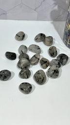 Tourmaline in Quartz Tumble