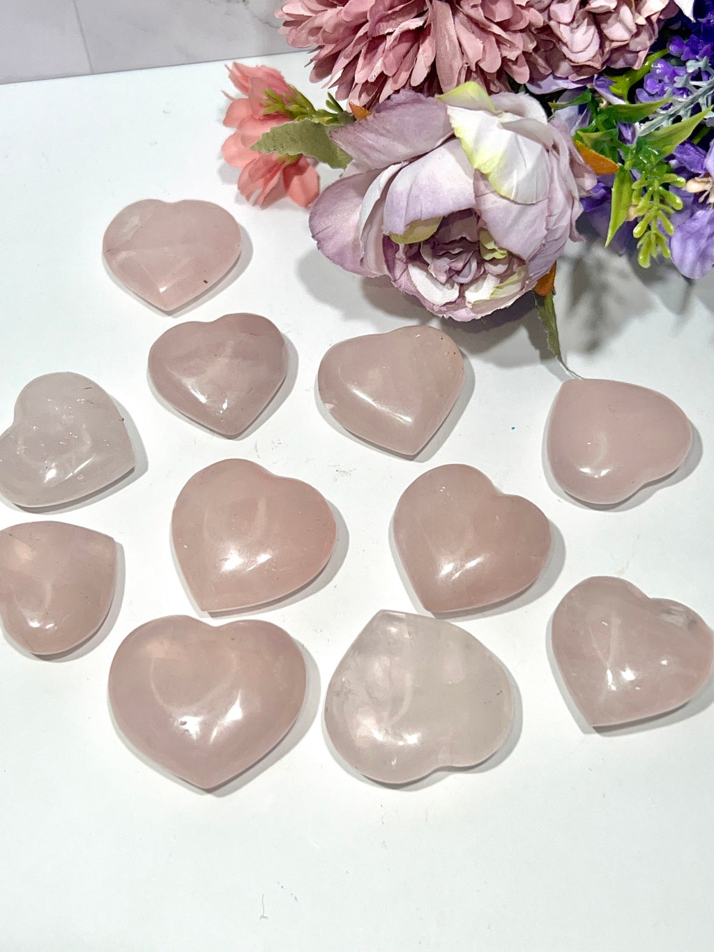 Rose Quartz Heart