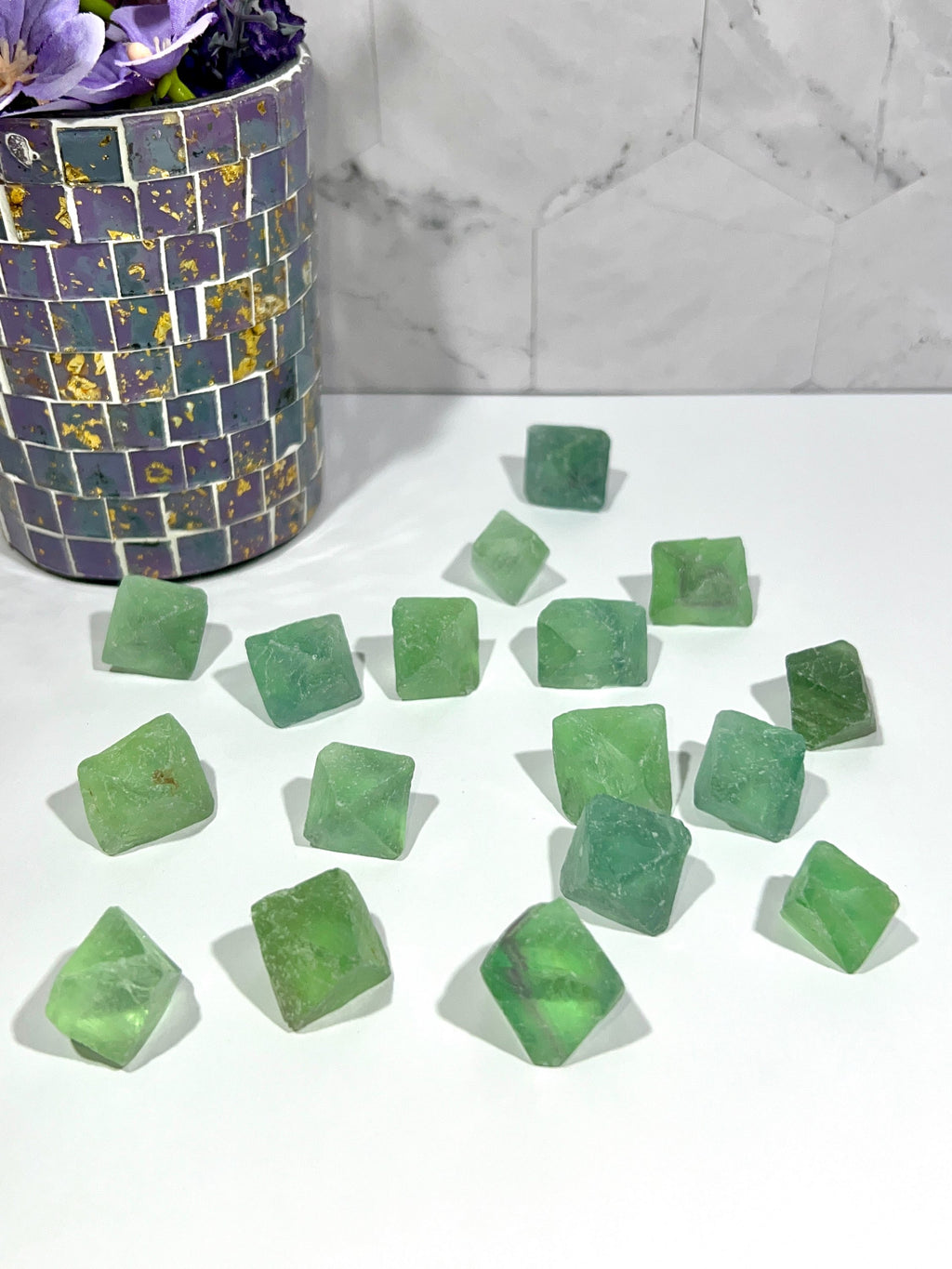 Fluorite Octahedron