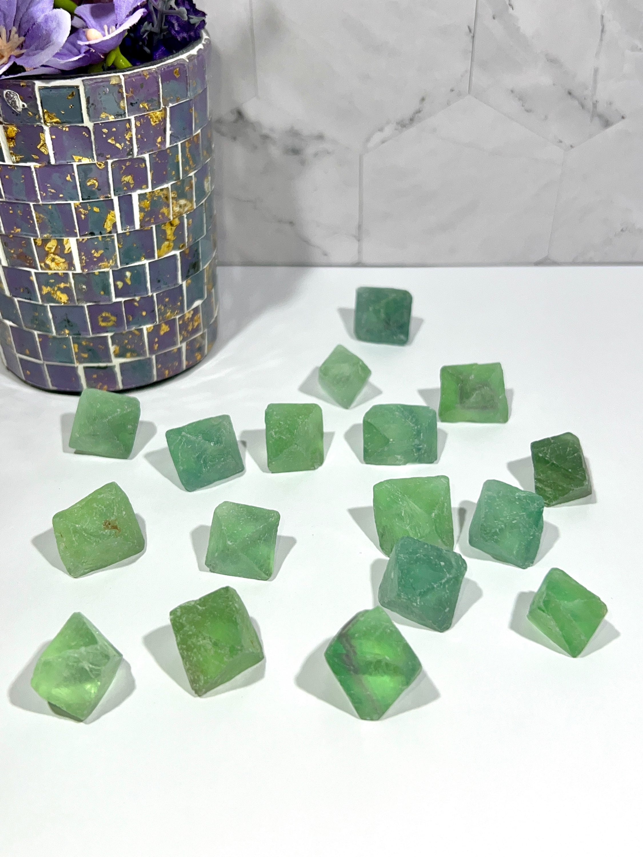 Fluorite Octahedron