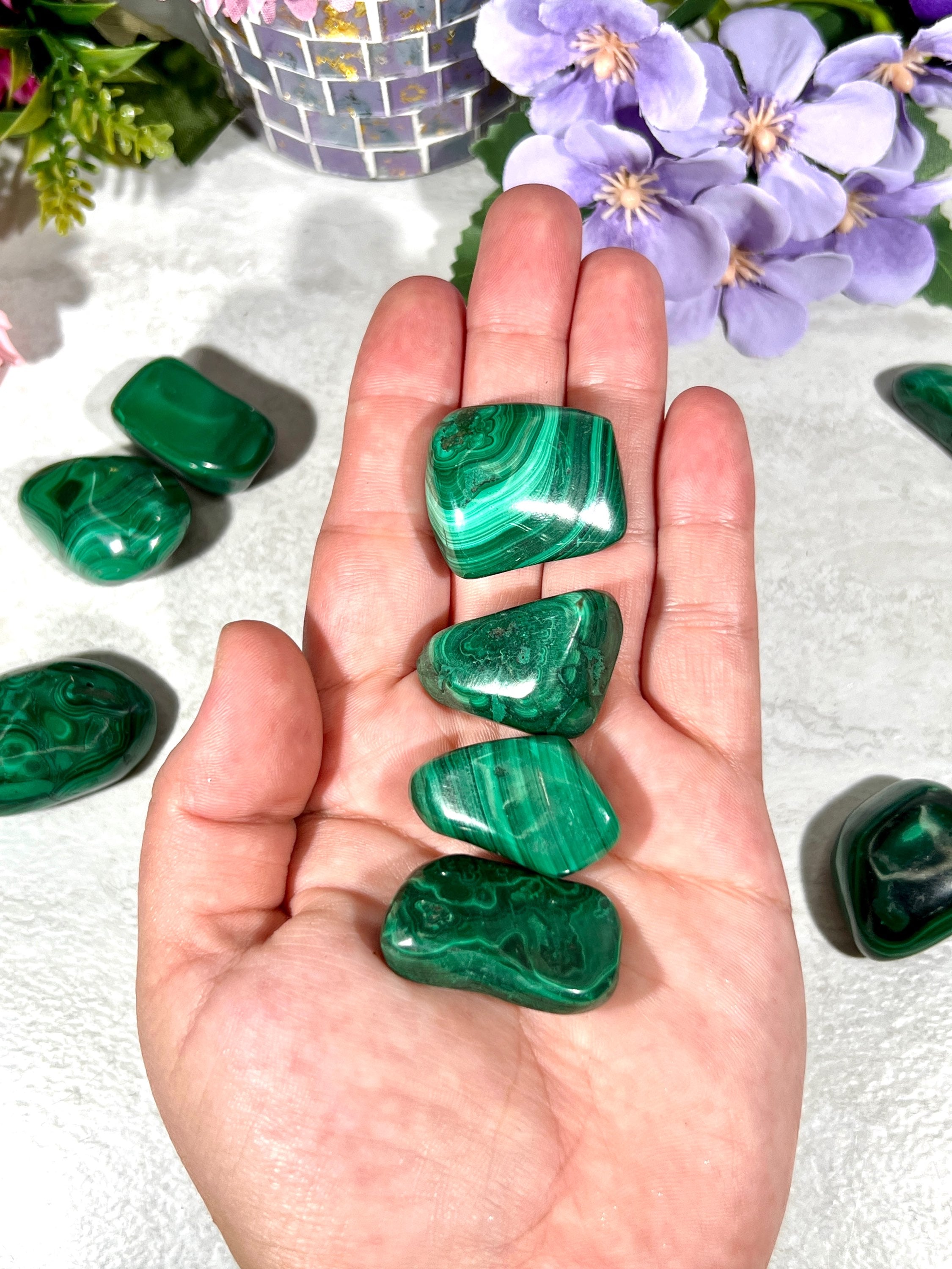 Malachite Tumbles