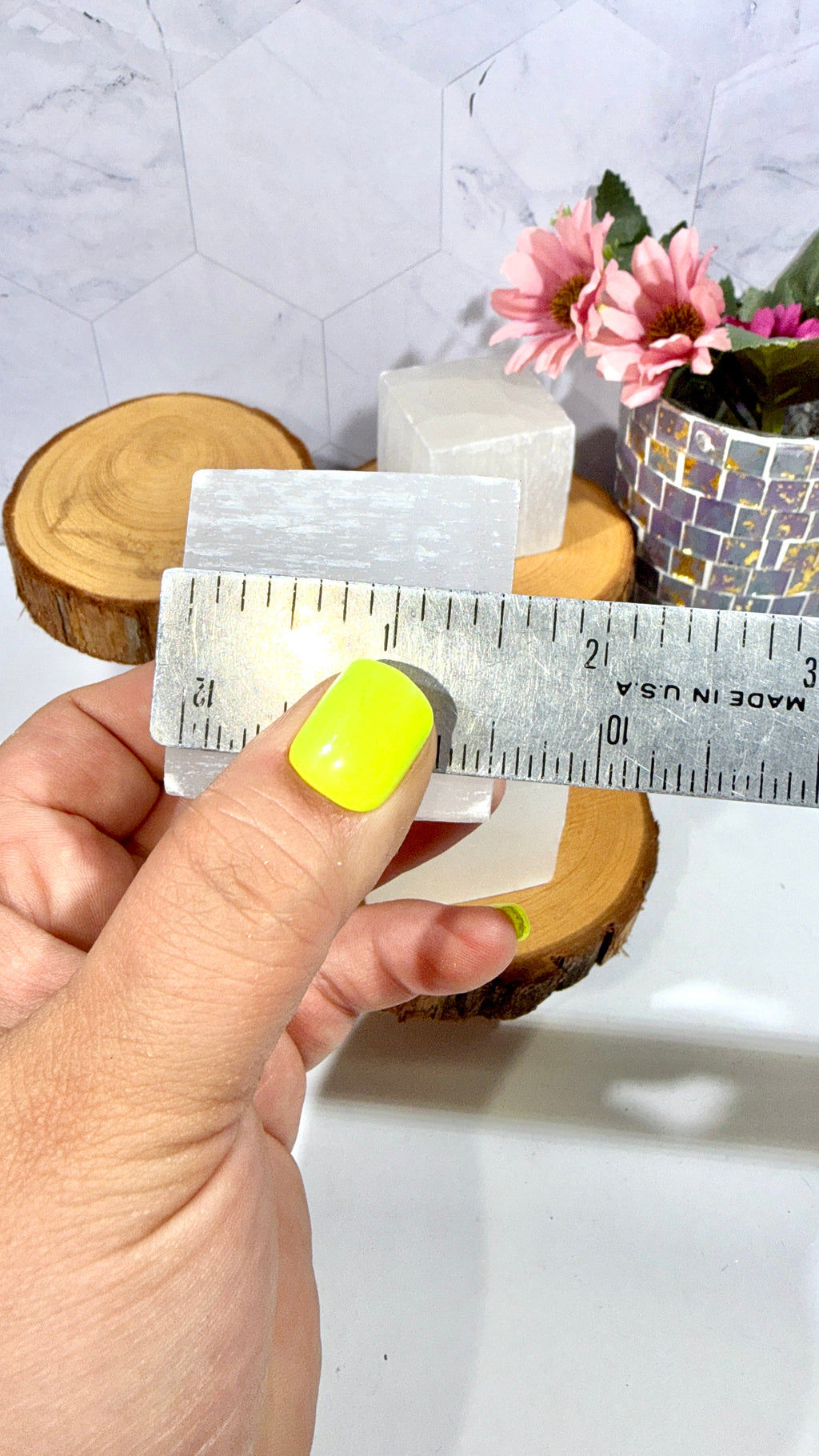 Selenite Cube 1.5 Inches