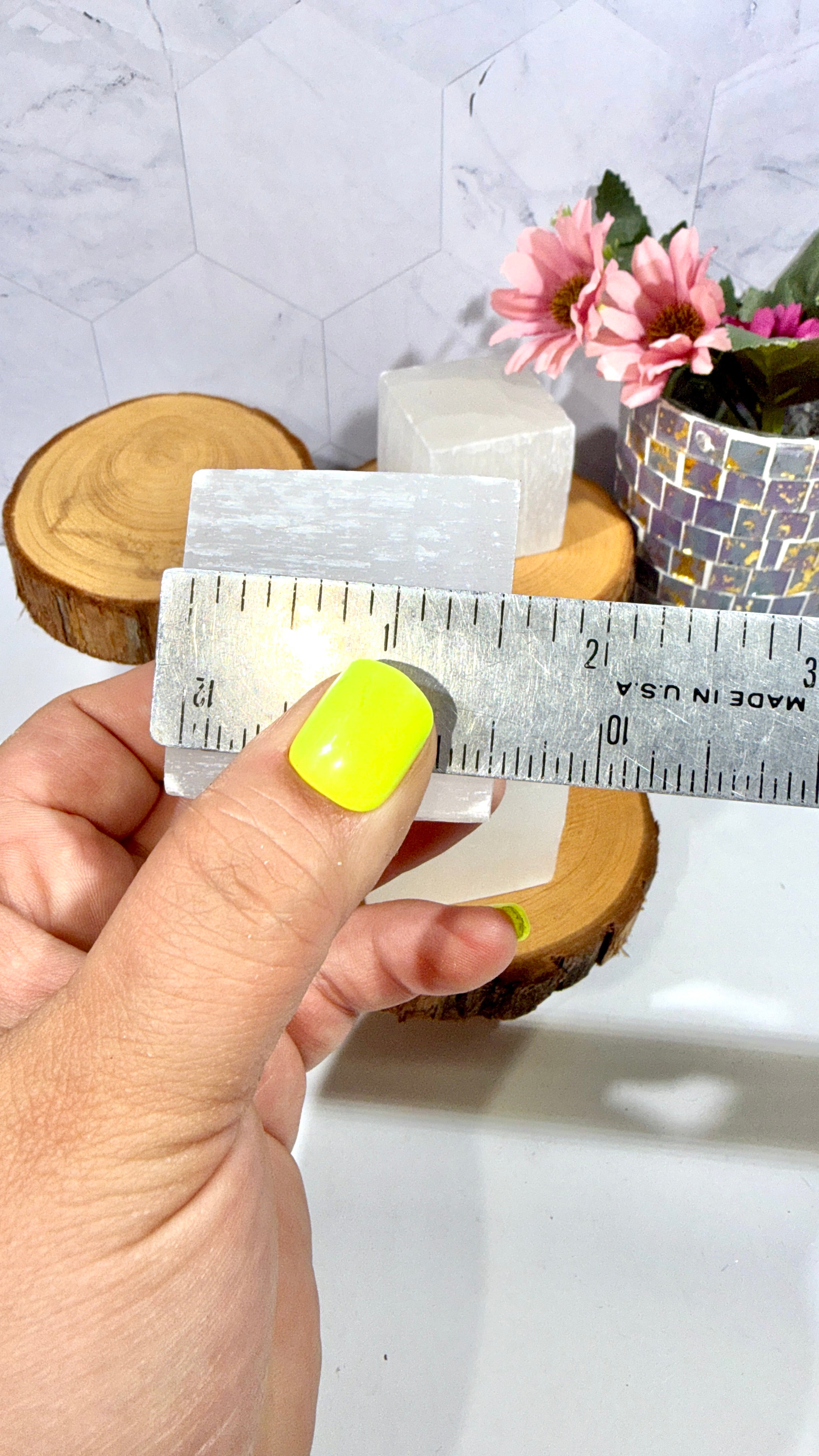 Selenite Cube 1.5 Inches