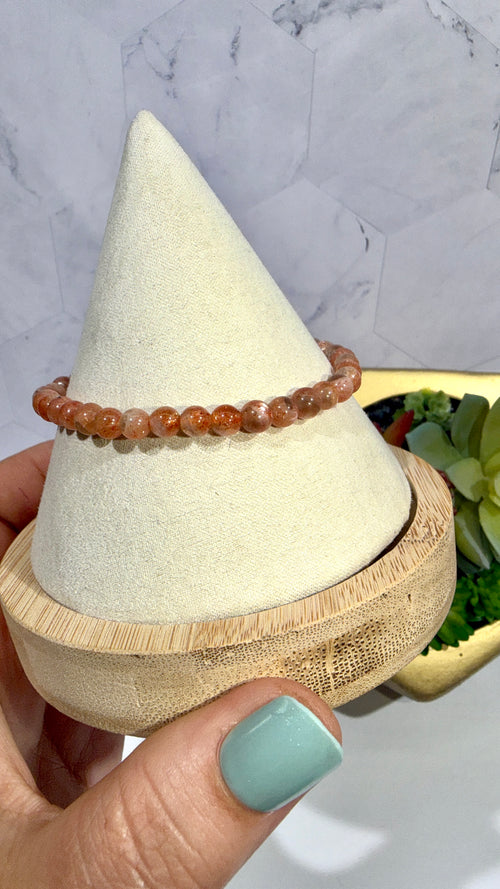 5mm Sunstone Bracelet