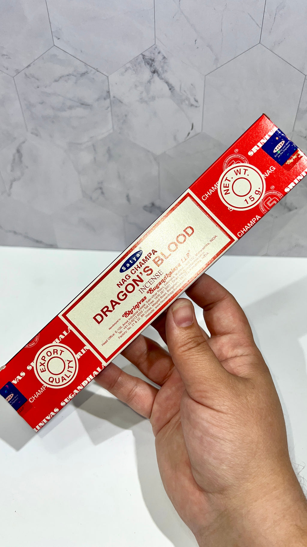 Dragon's Blood Incense - Pack of 10