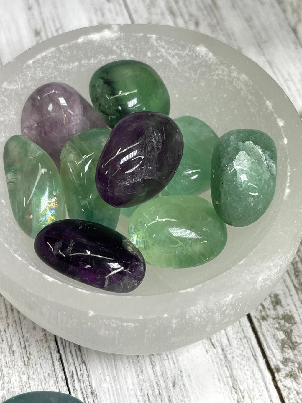 Rainbow Fluorite Tumble