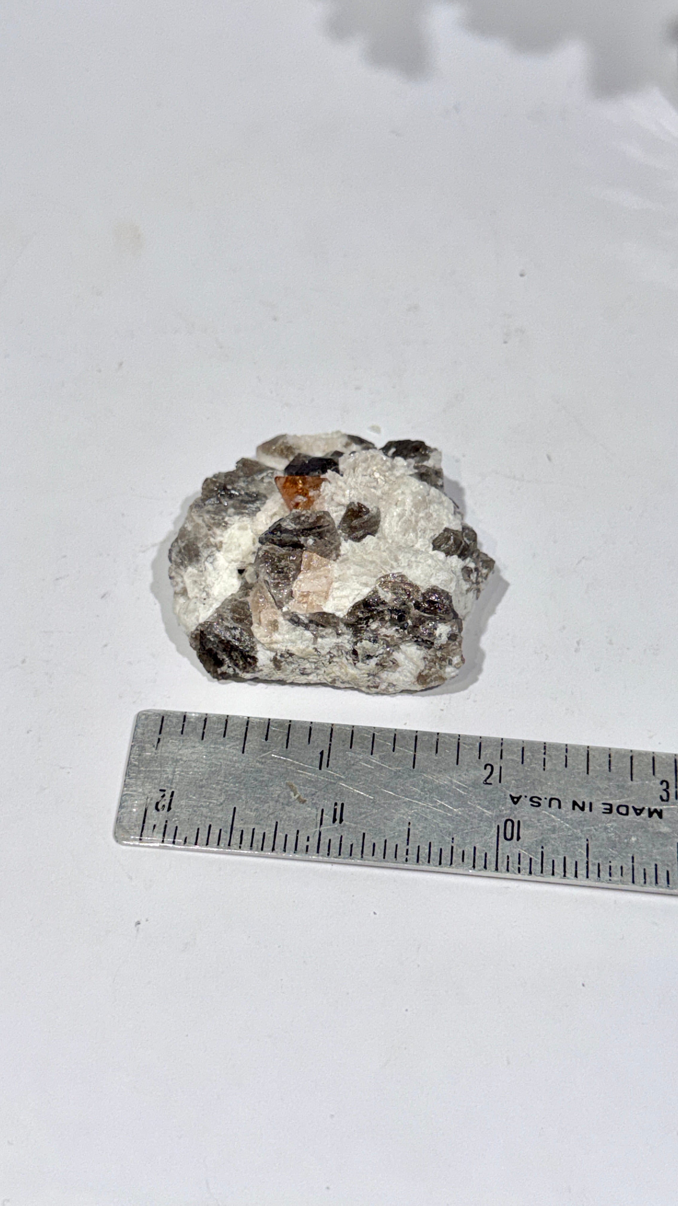 Topaz with Smoky Quartz
