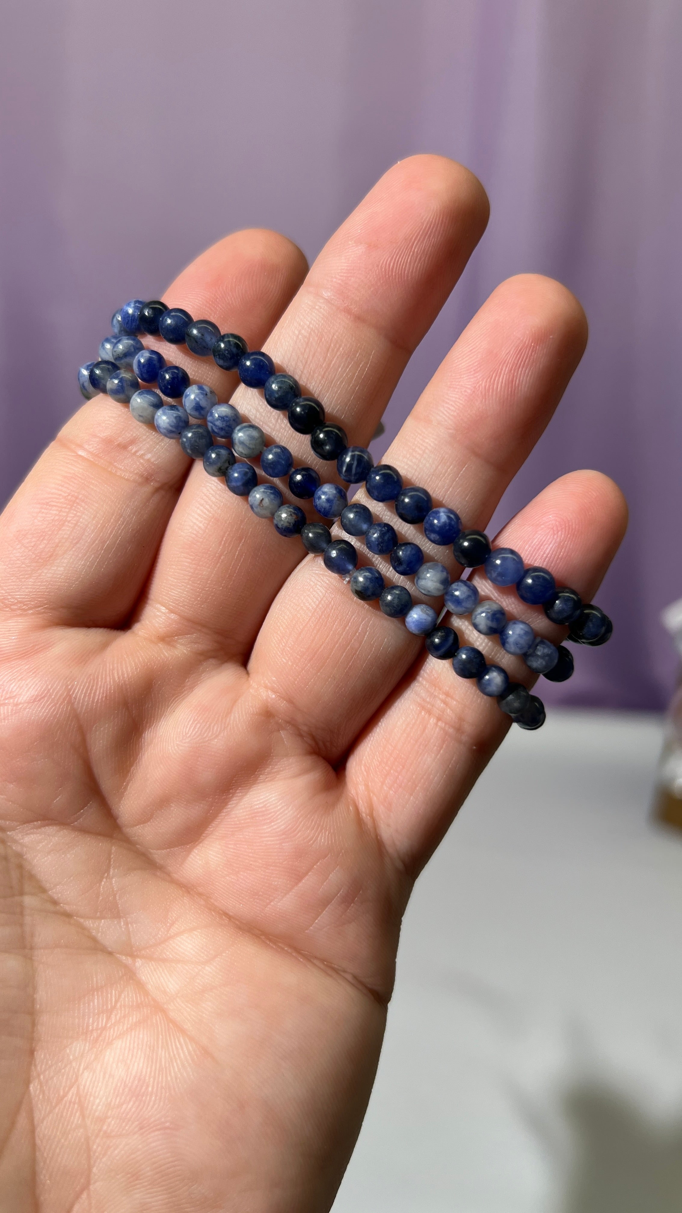 Sodalite Bracelet 4mm