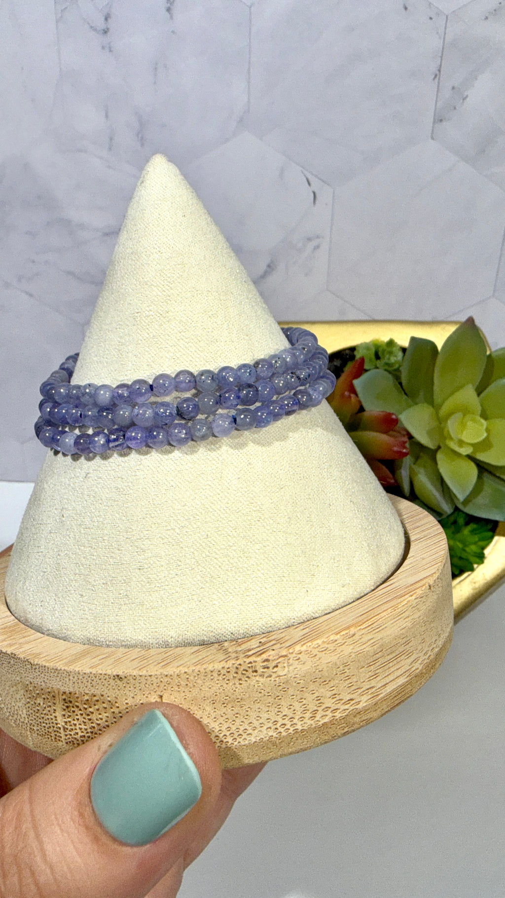 4mm Tanzanite Bracelet