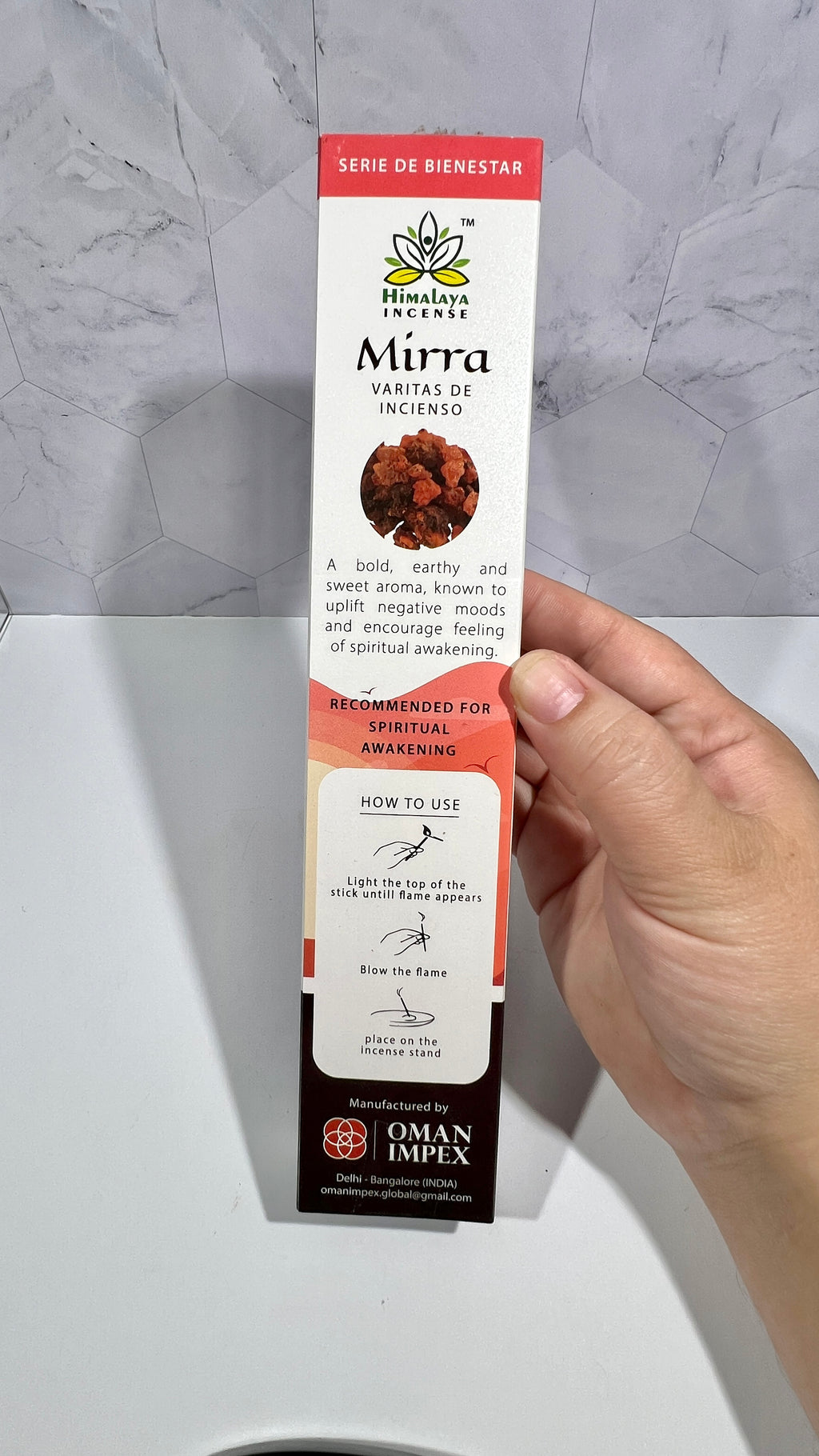Myrrh Incense Sticks - Pack of 10