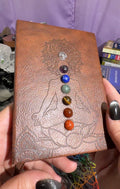 Chakra Yoga Leather Journal