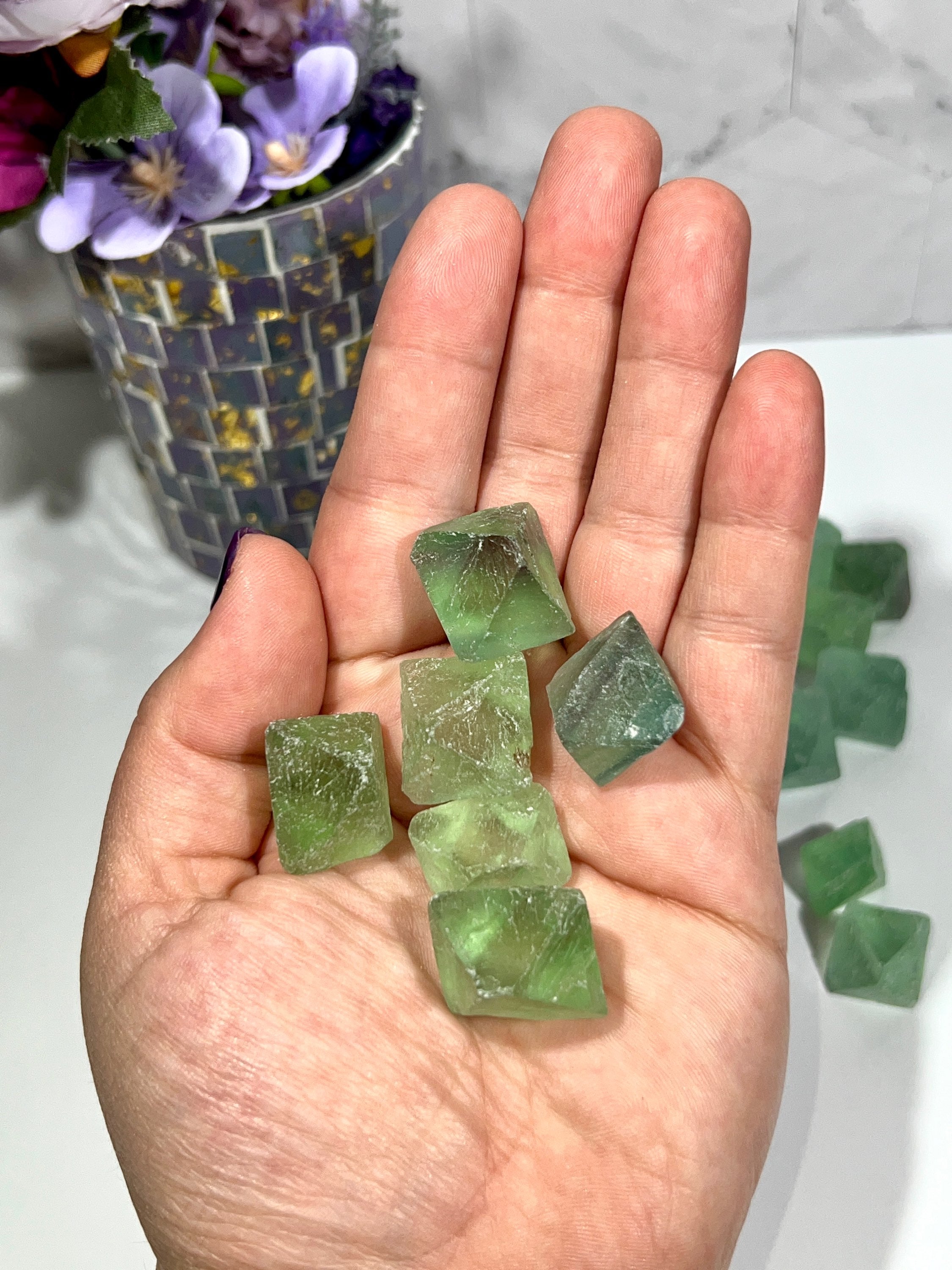 Fluorite Octahedron