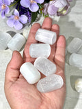 Selenite (Satin Spar) Tumbles