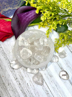Clear Quartz Tumbles