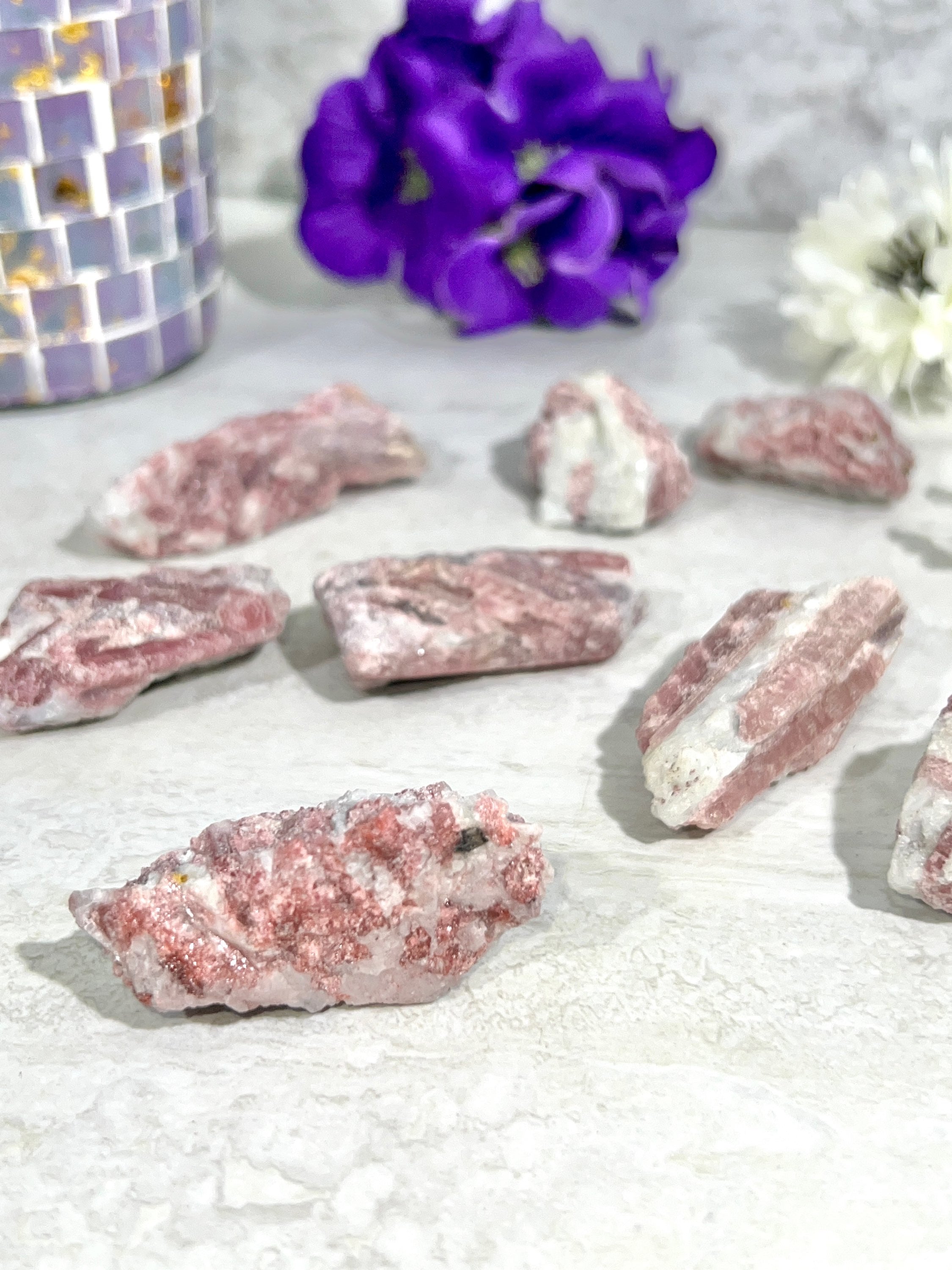 Pink Tourmaline Natural Rough Specimen