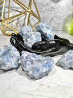 Blue Calcite Natural Chunk