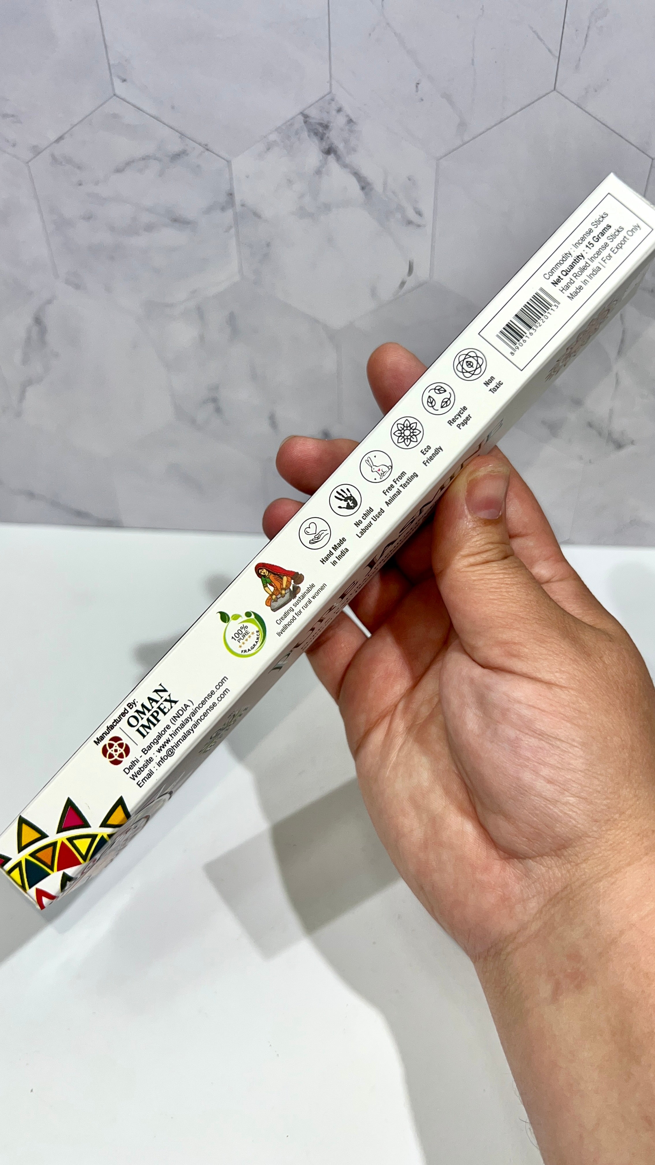 Pure Jasmine Incense - Pack of 10