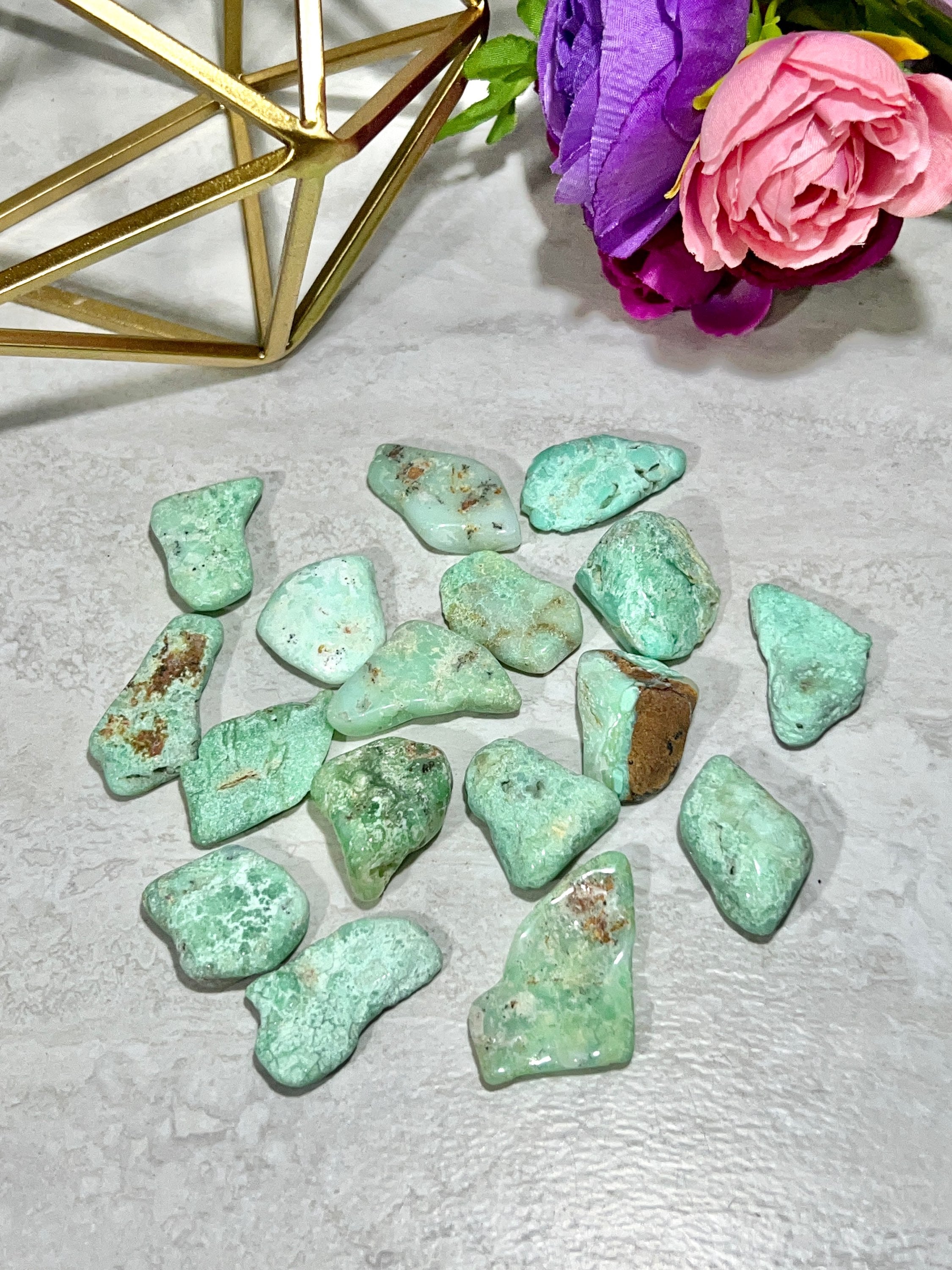 Chrysoprase Tumbles