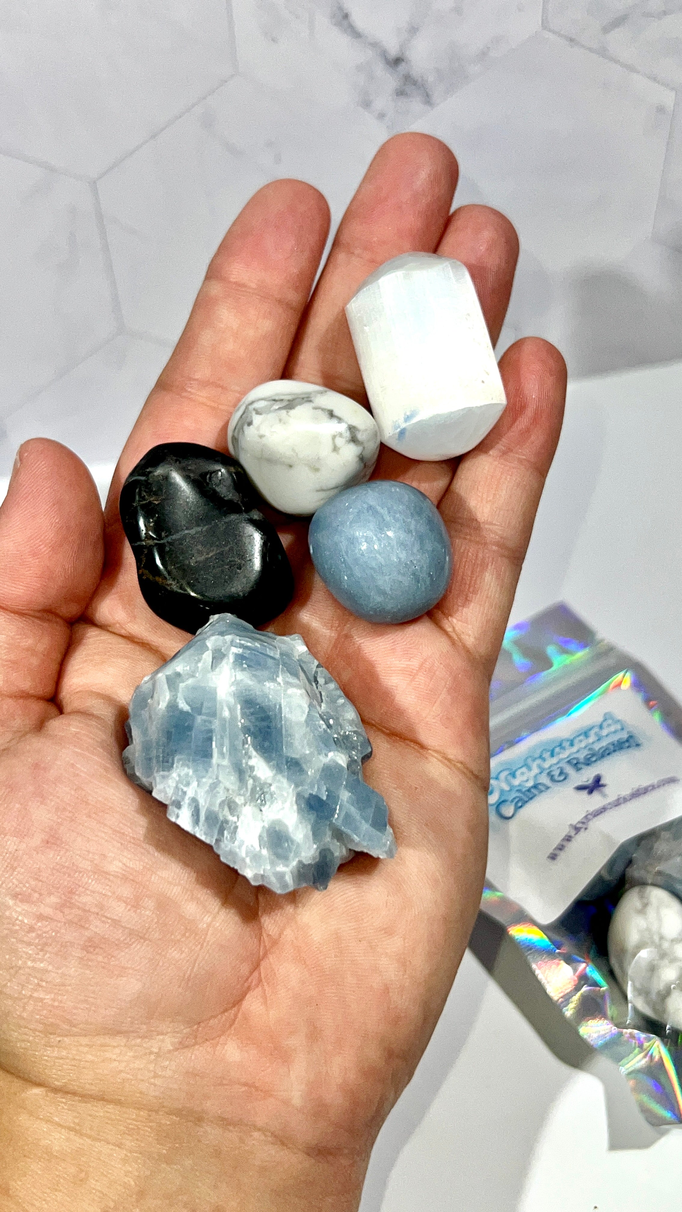 Night Stand Crystal Kit - Be Calm & Relaxed