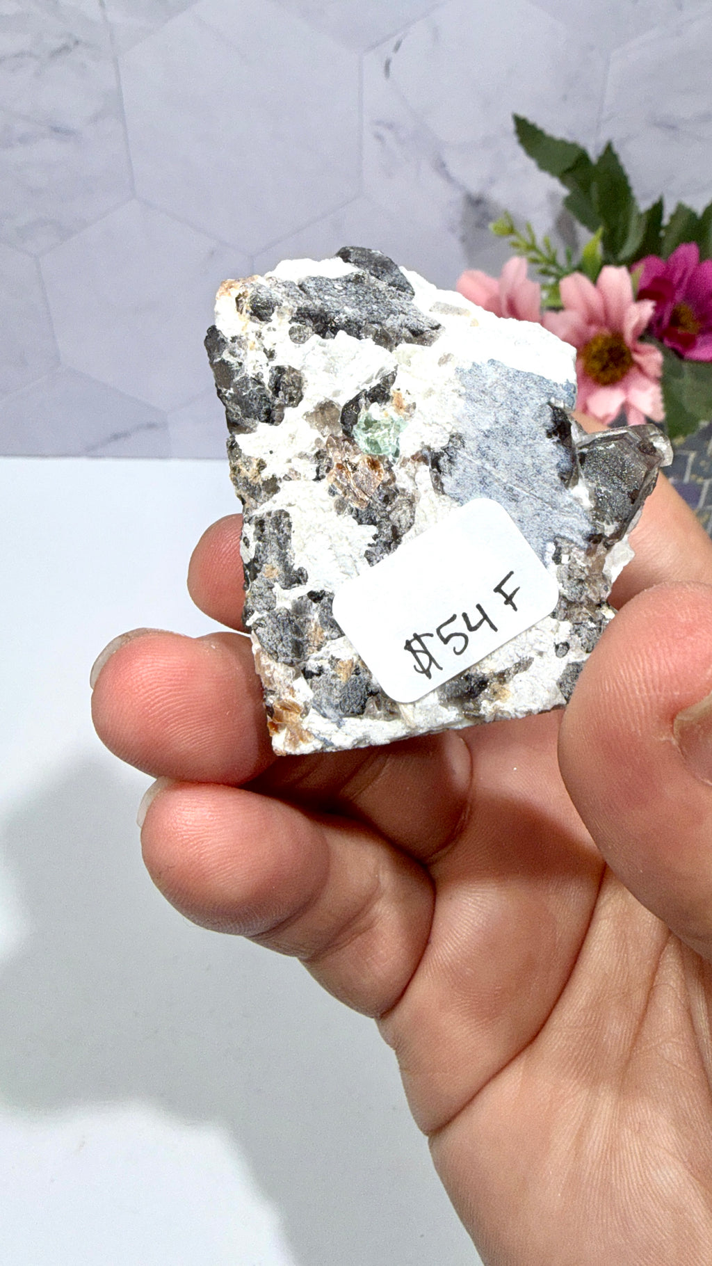 Topaz with Smoky Quartz