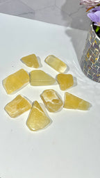 Honey Comb Calcite Tumble