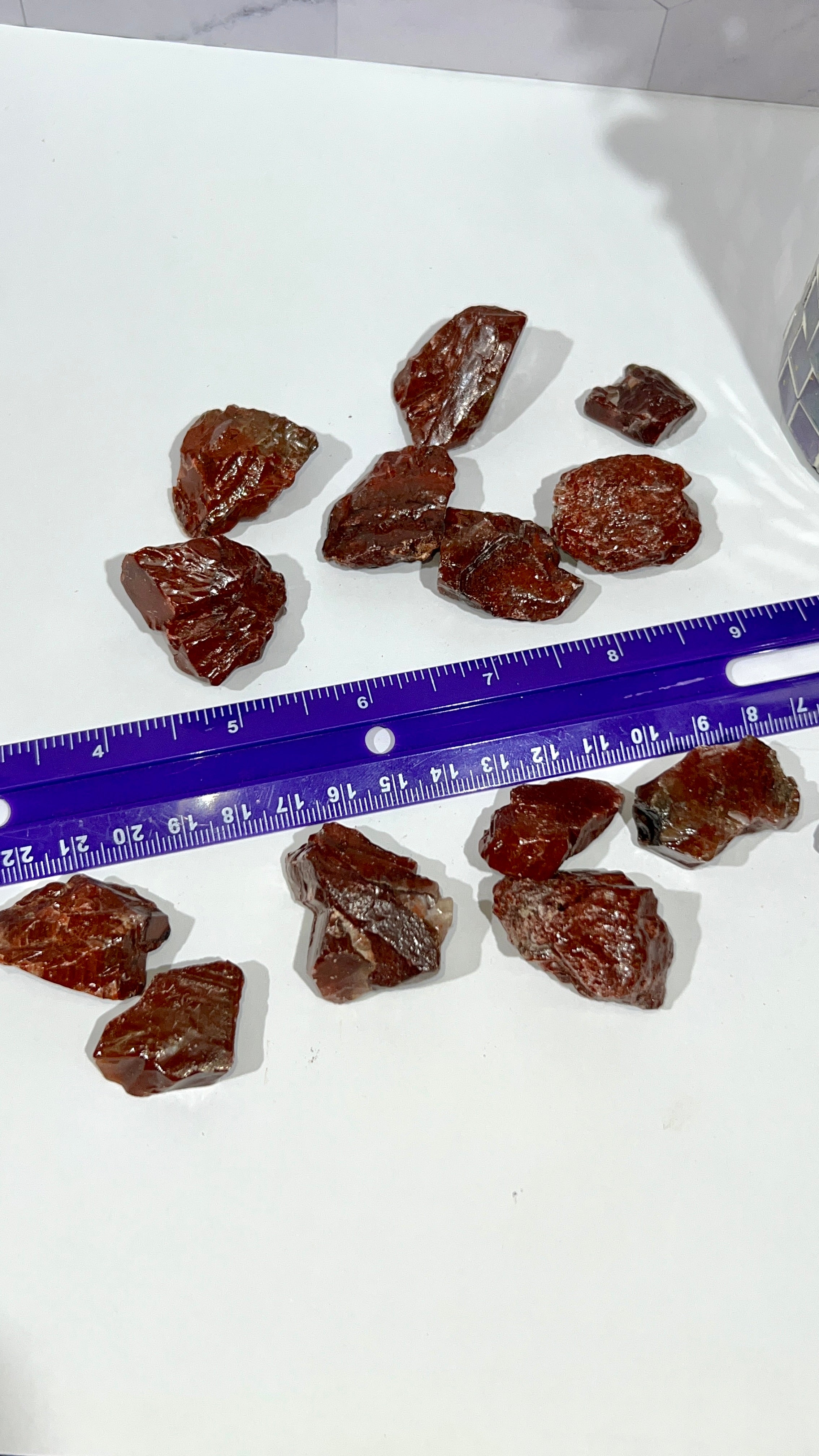 Red Calcite Rough Chunk