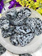 Snowflake Obsidian Tumbles