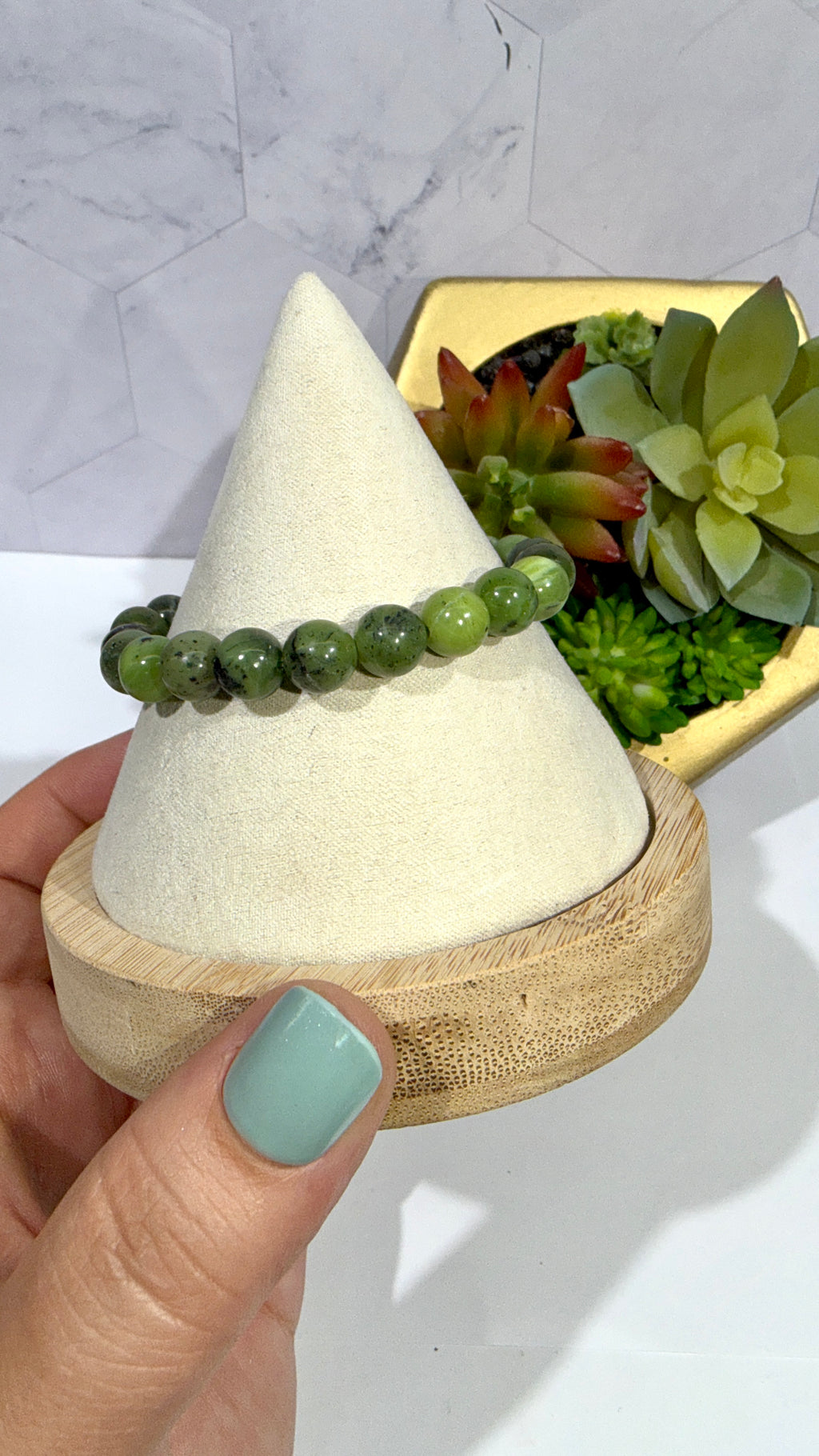 8mm Jade Bracelet