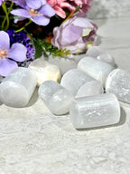 Selenite (Satin Spar) Tumbles