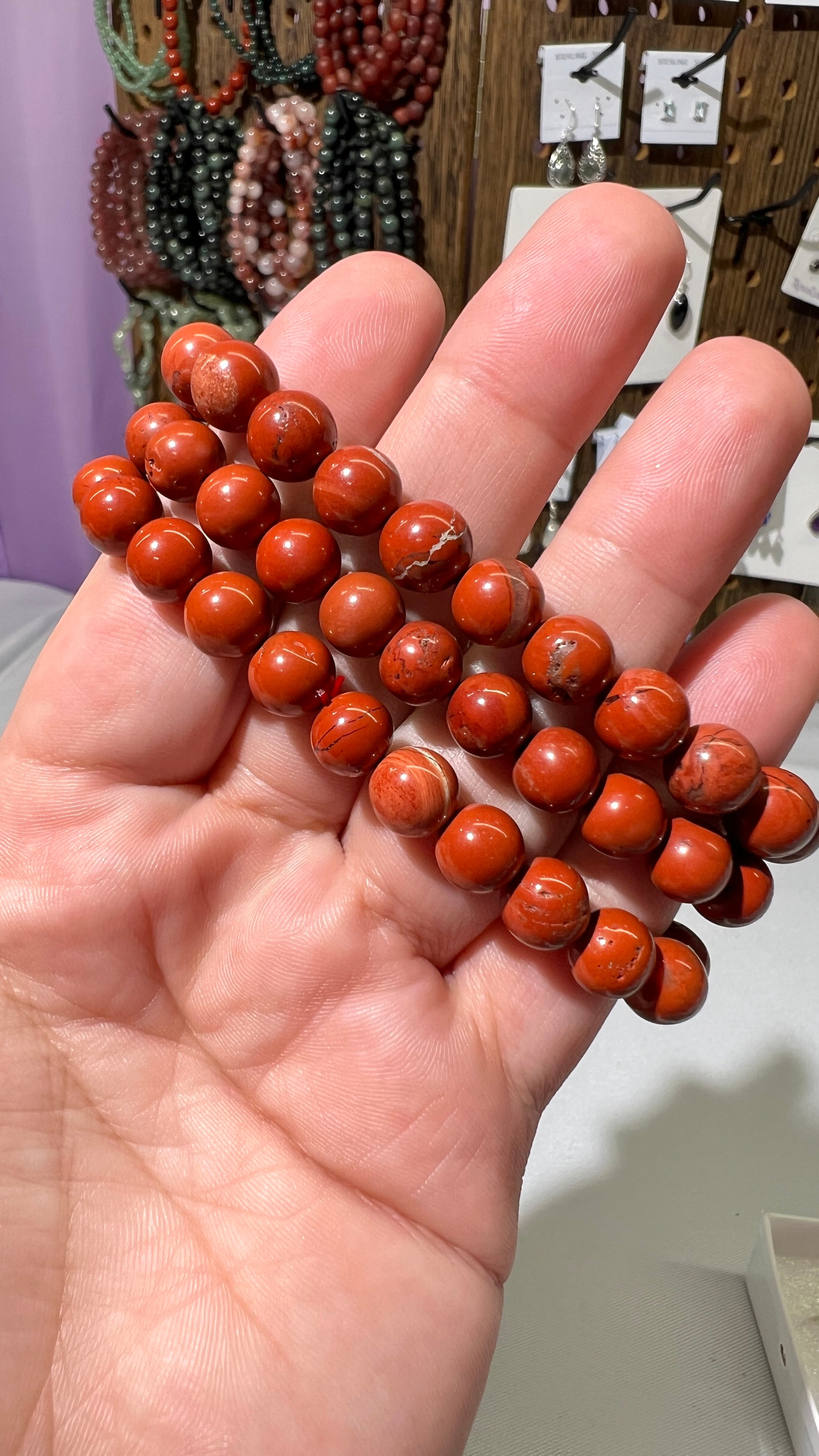 Red Jasper 8mm Bracelet