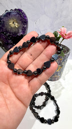 Hematite Heart Bracelet
