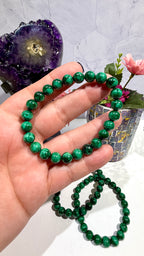 8mm Malachite Bracelet
