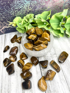 Yellow Tiger's Eye Tumble